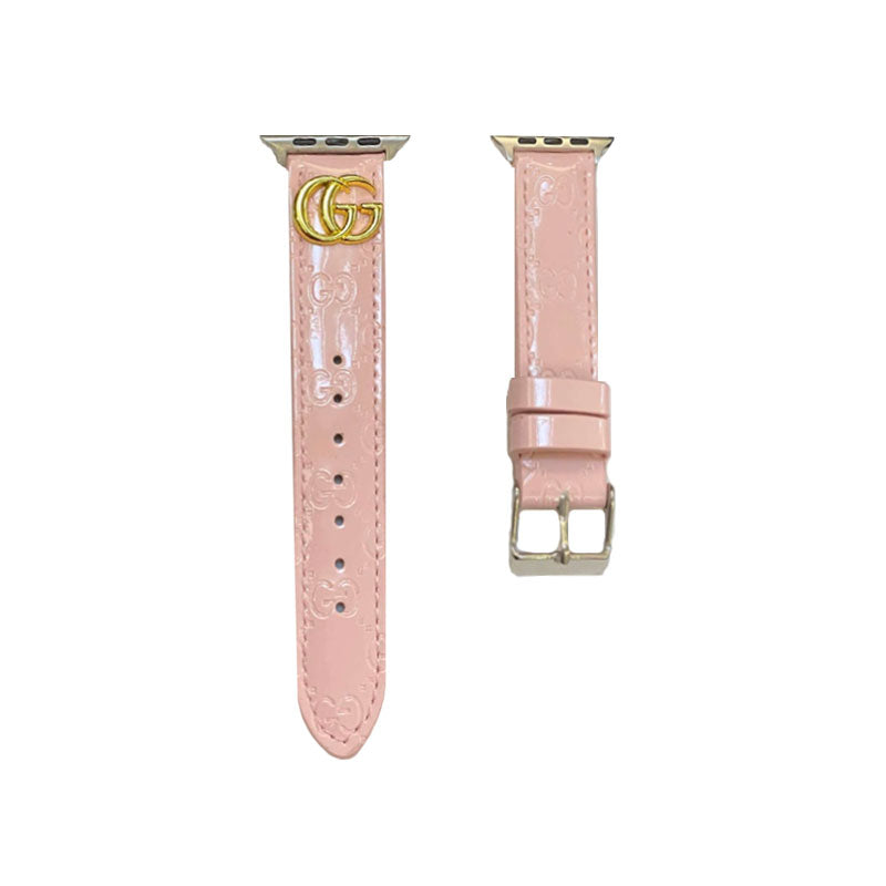 Bőr GG Apple Watch Band Orange-LGK240509