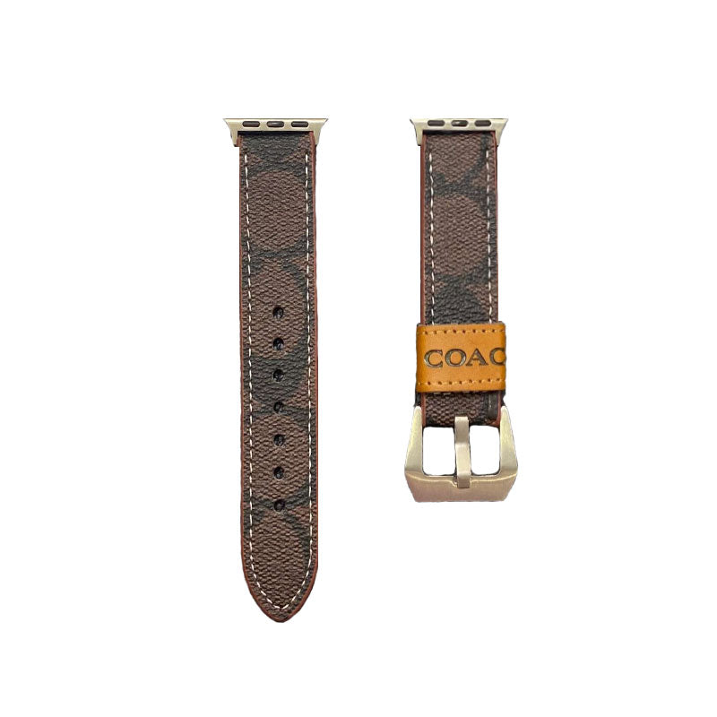 Lädercoach Apple Watch Band Light Brown-Yhk244221710