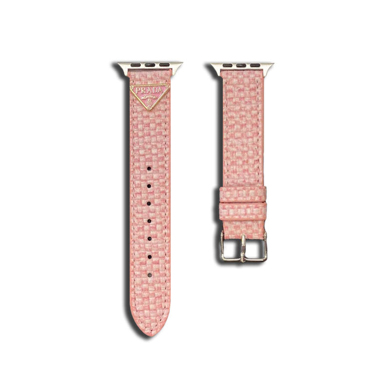 „Knit Prada“ „Apple Watch“ grupė „Pink-BZK240509“