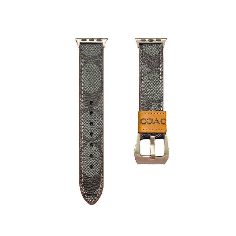 Lädercoach Apple Watch Band Light Brown-Yhk244221710