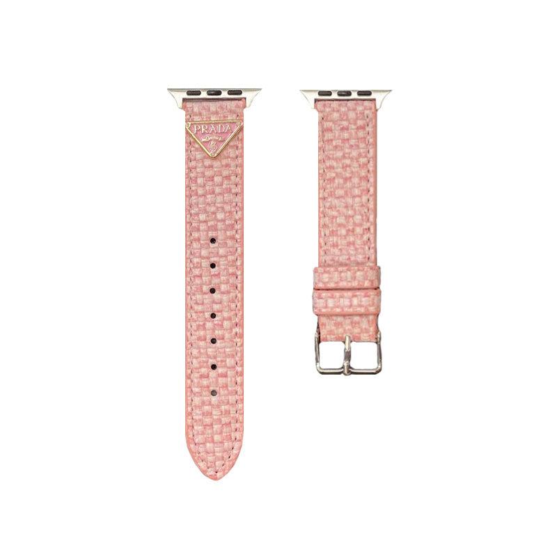 Strick Prada Apple Watch Band Pink-BZK240509