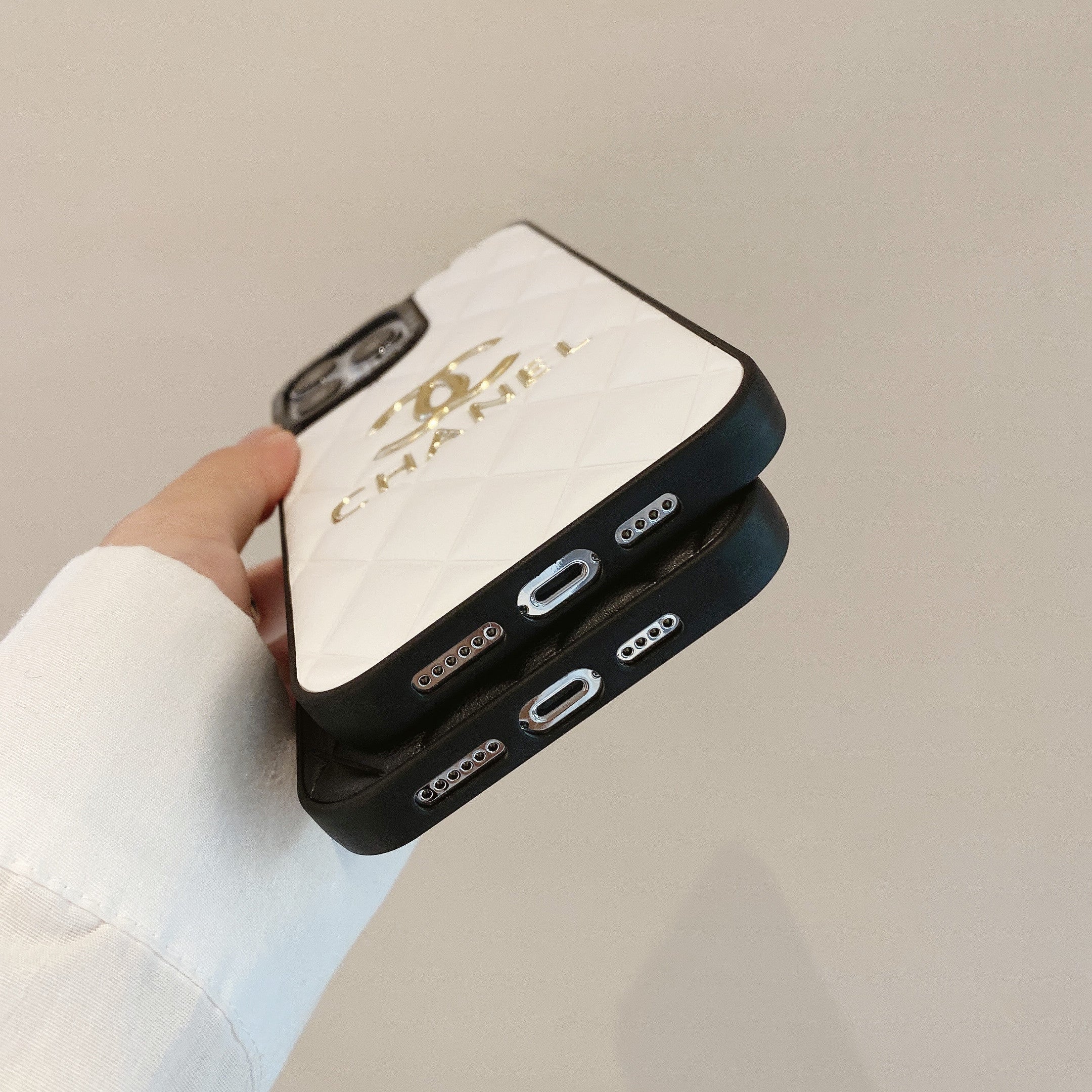 Luxe lederen iPhone -hoesje | Glans