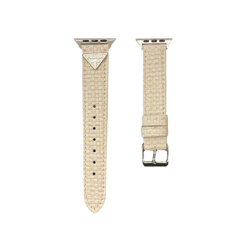 Knit Prada Apple Watch Band Pink-Bzk240509