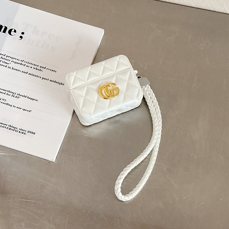 Luxus GG Airpods Fälle White-LGB240424