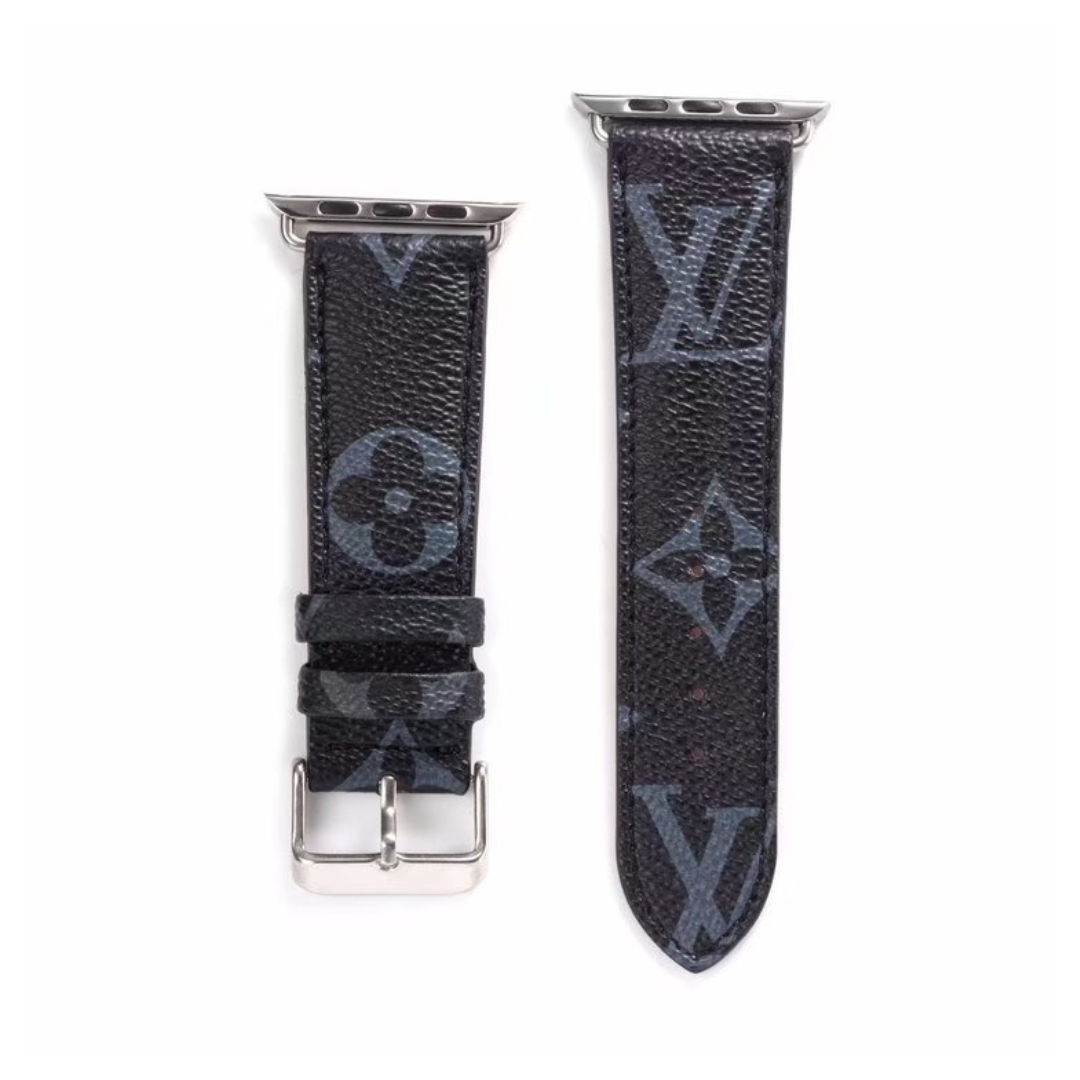 LV BLK Monogram Leather