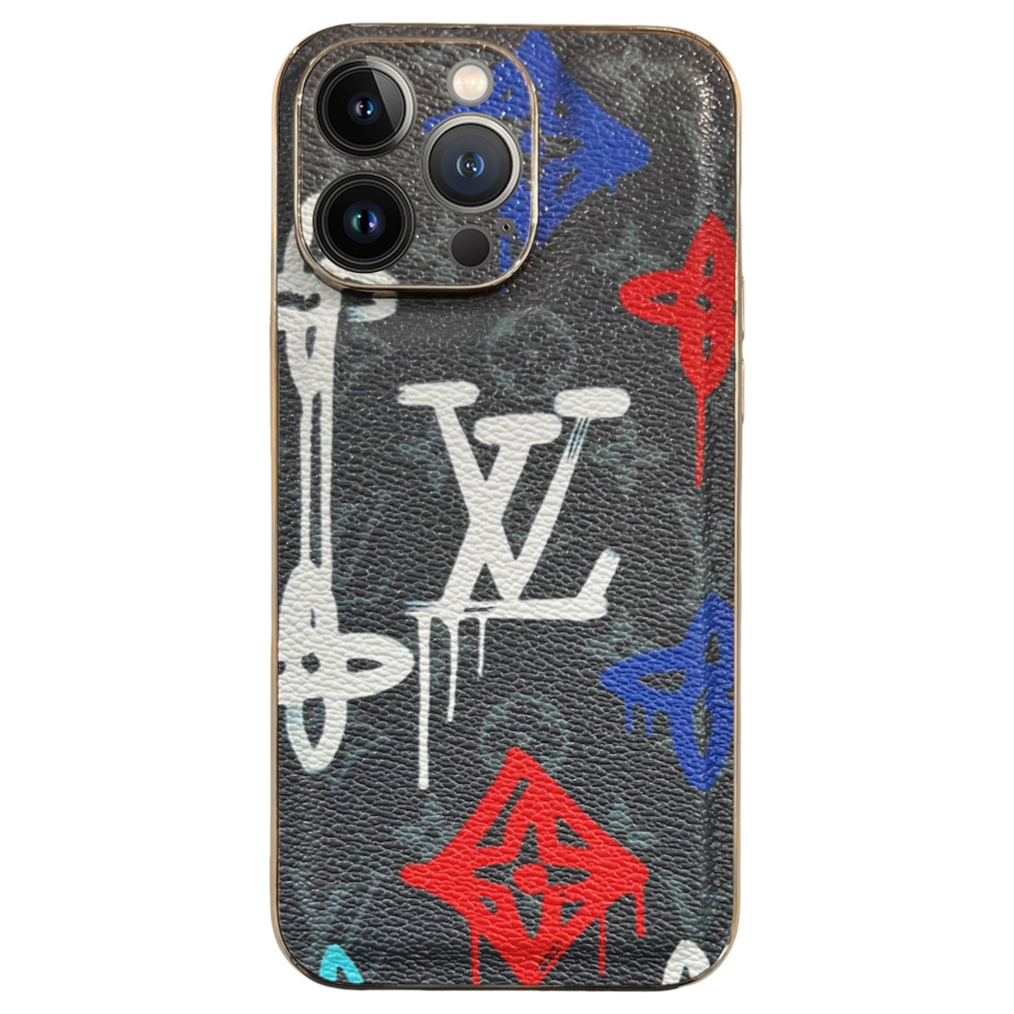 'lv' revisited iPhoneケース|輝く