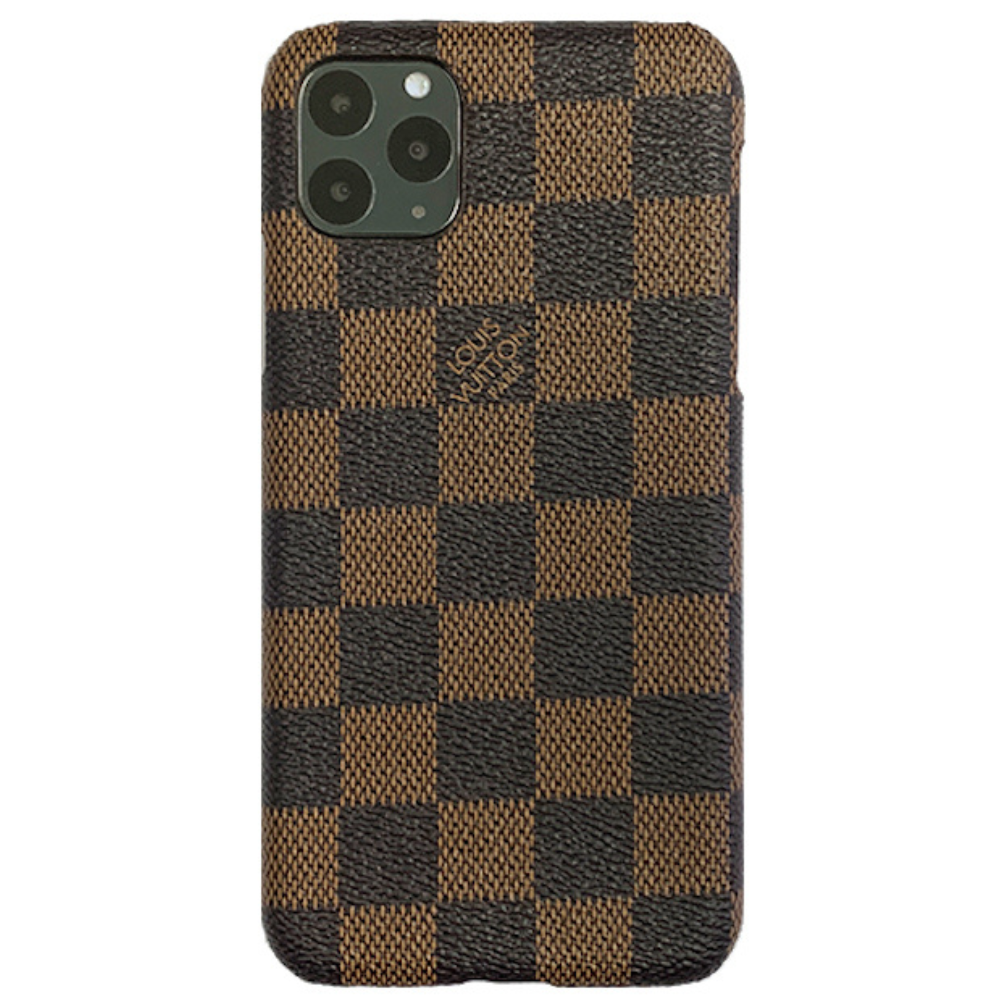 'LV' Schachbrett iPhone Cases | Glanz