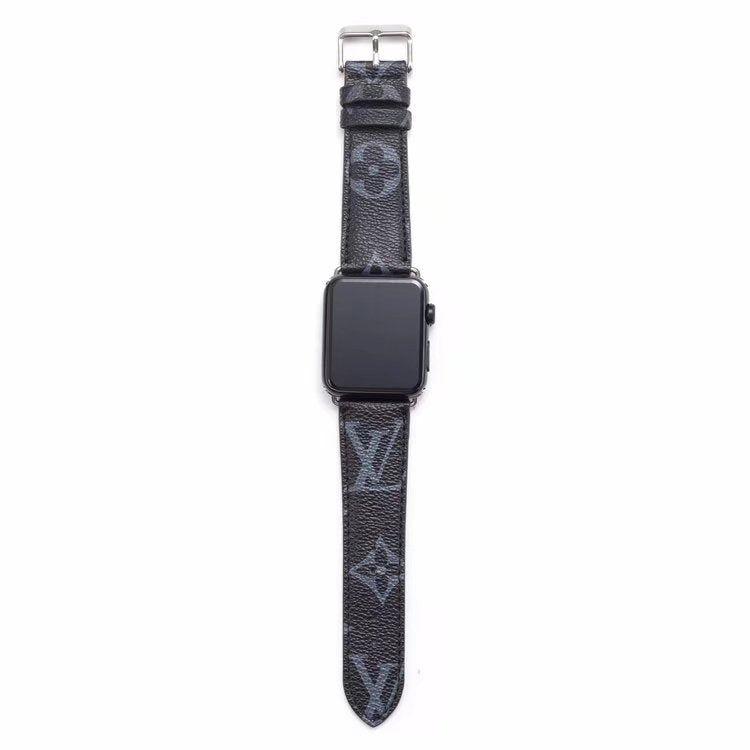 LV BLK Monogram læder