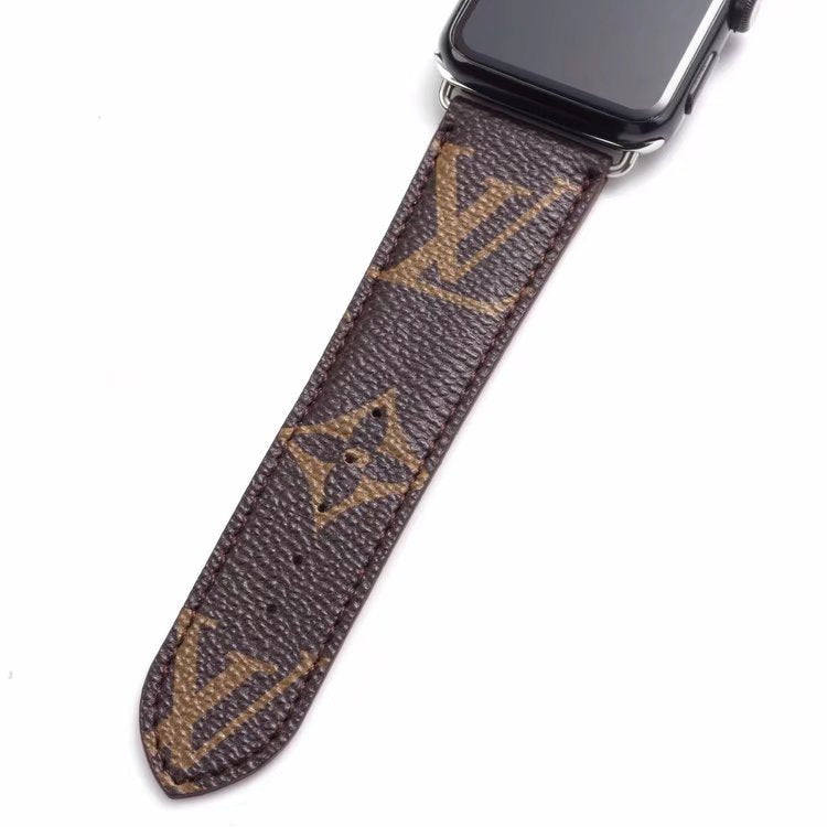 LV Brown Monogram læder