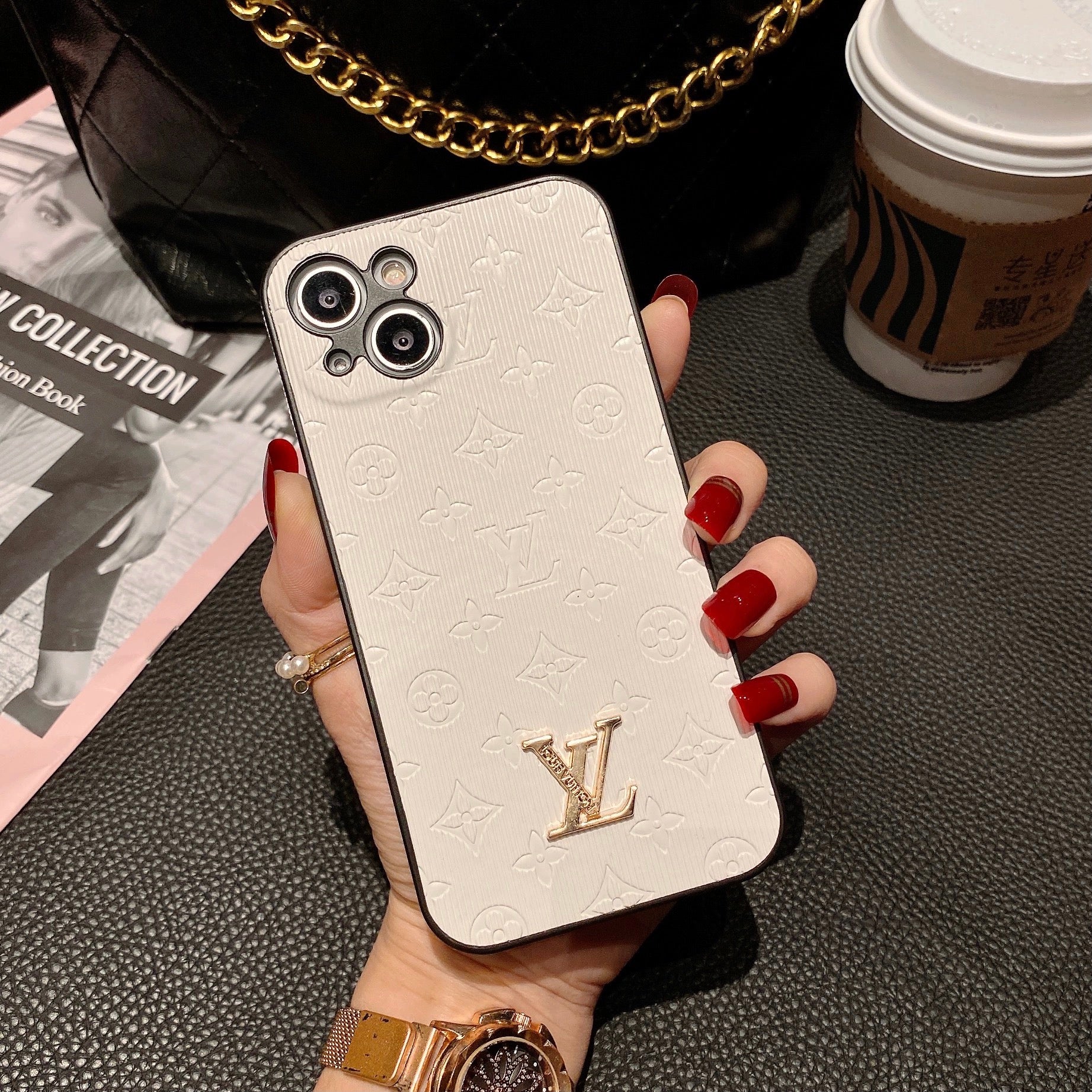 Ny LV Shine x Mono iPhone -saken