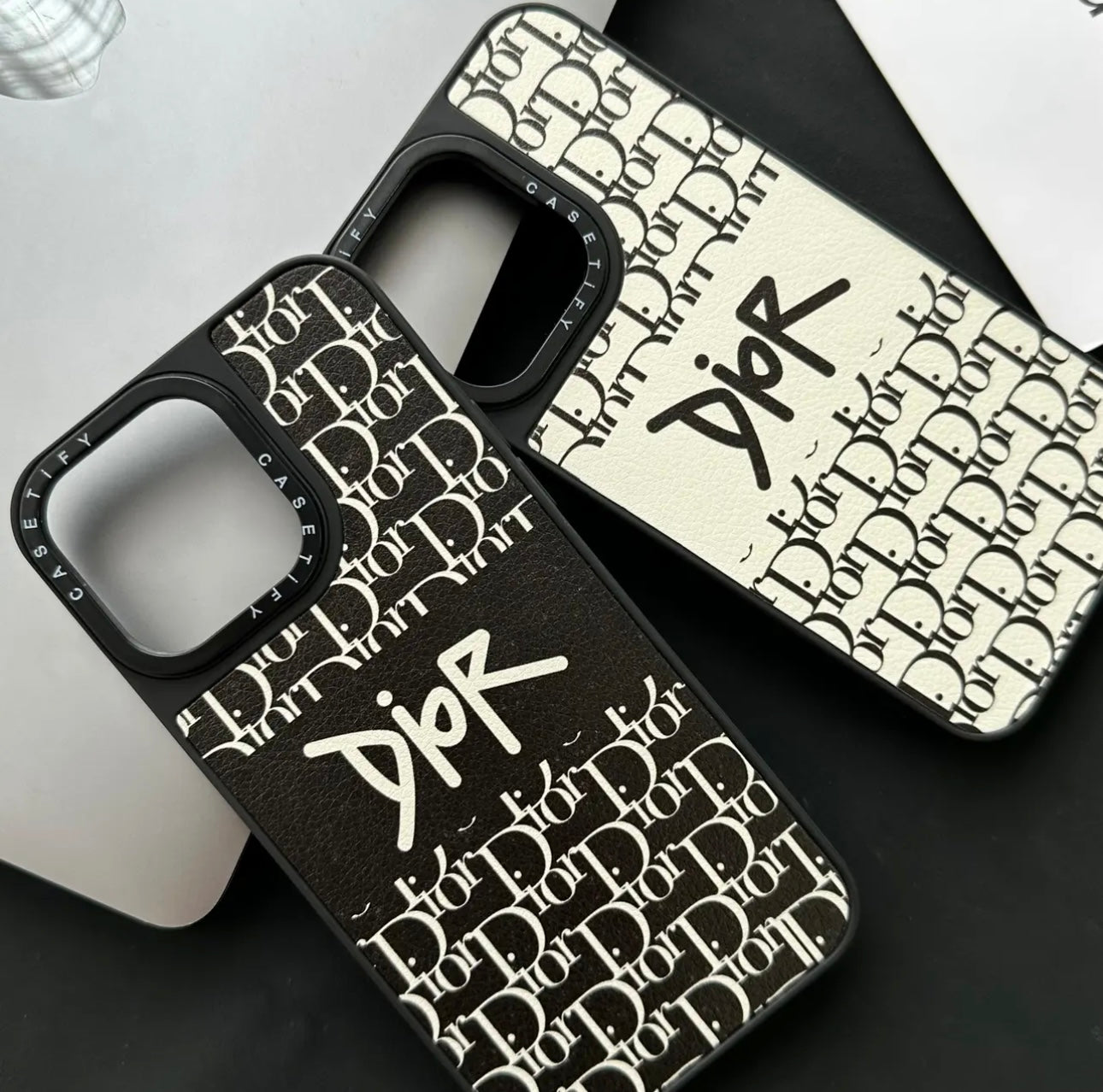 Luxe iPhone -hoesje （lettertype kleur zal heersen）