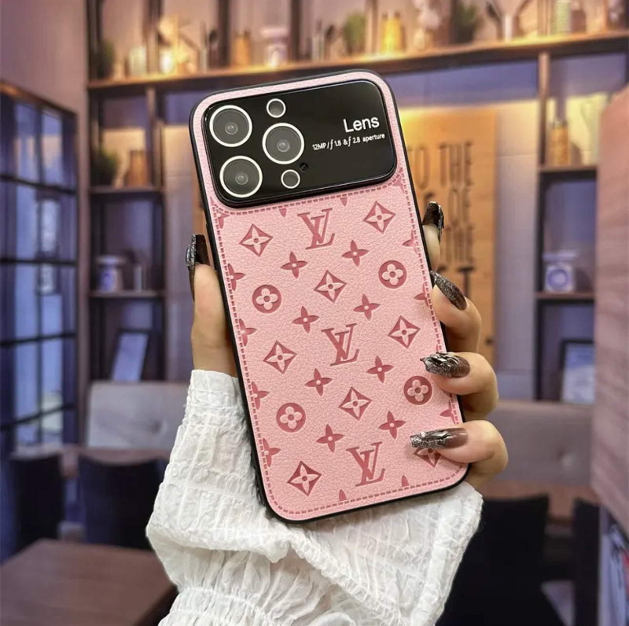 جديد LV Shine X Mono iPhone Case