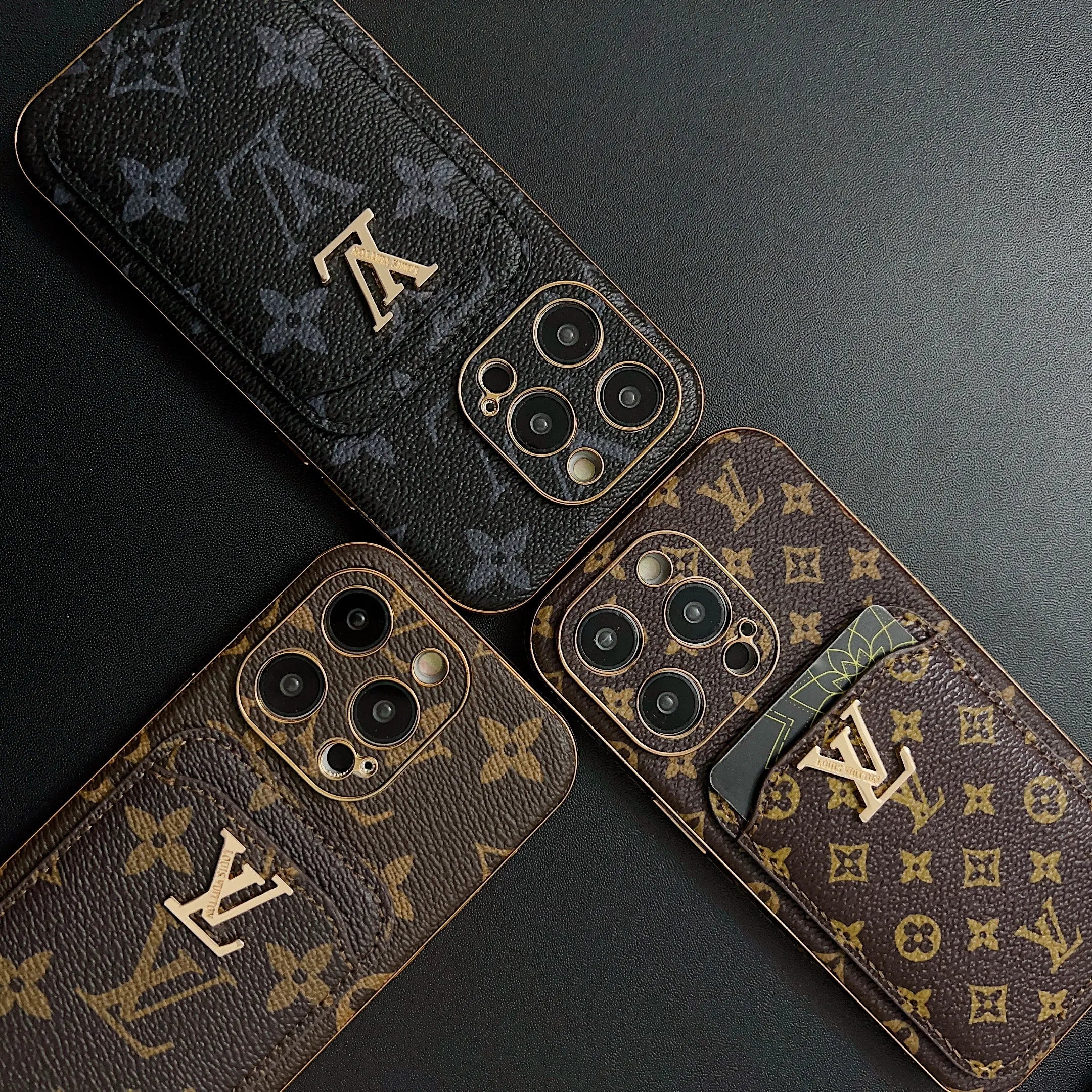 Klassiek LV iPhone -hoesje | Glans