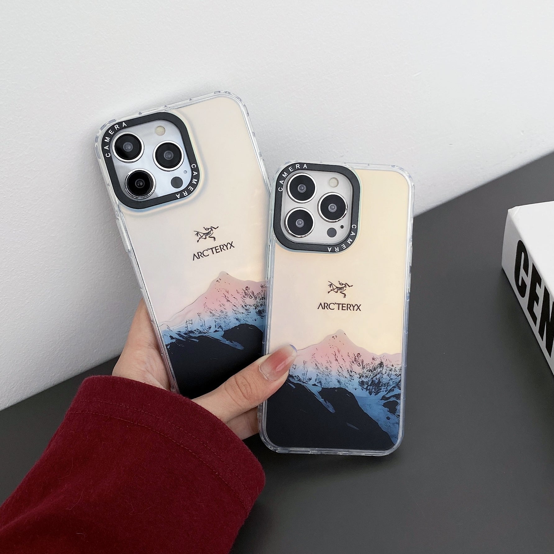 Custodia per iPhone Laser Snow Mountain | Sport