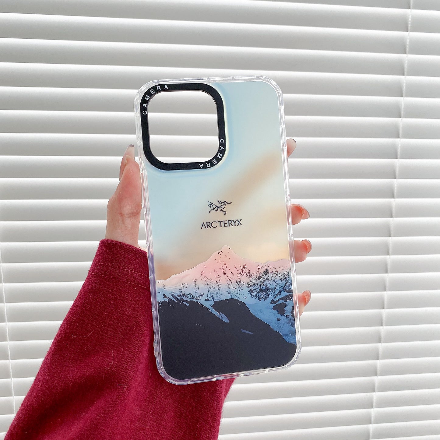 Laser Snow Mountain iPhone -fodral | Sport