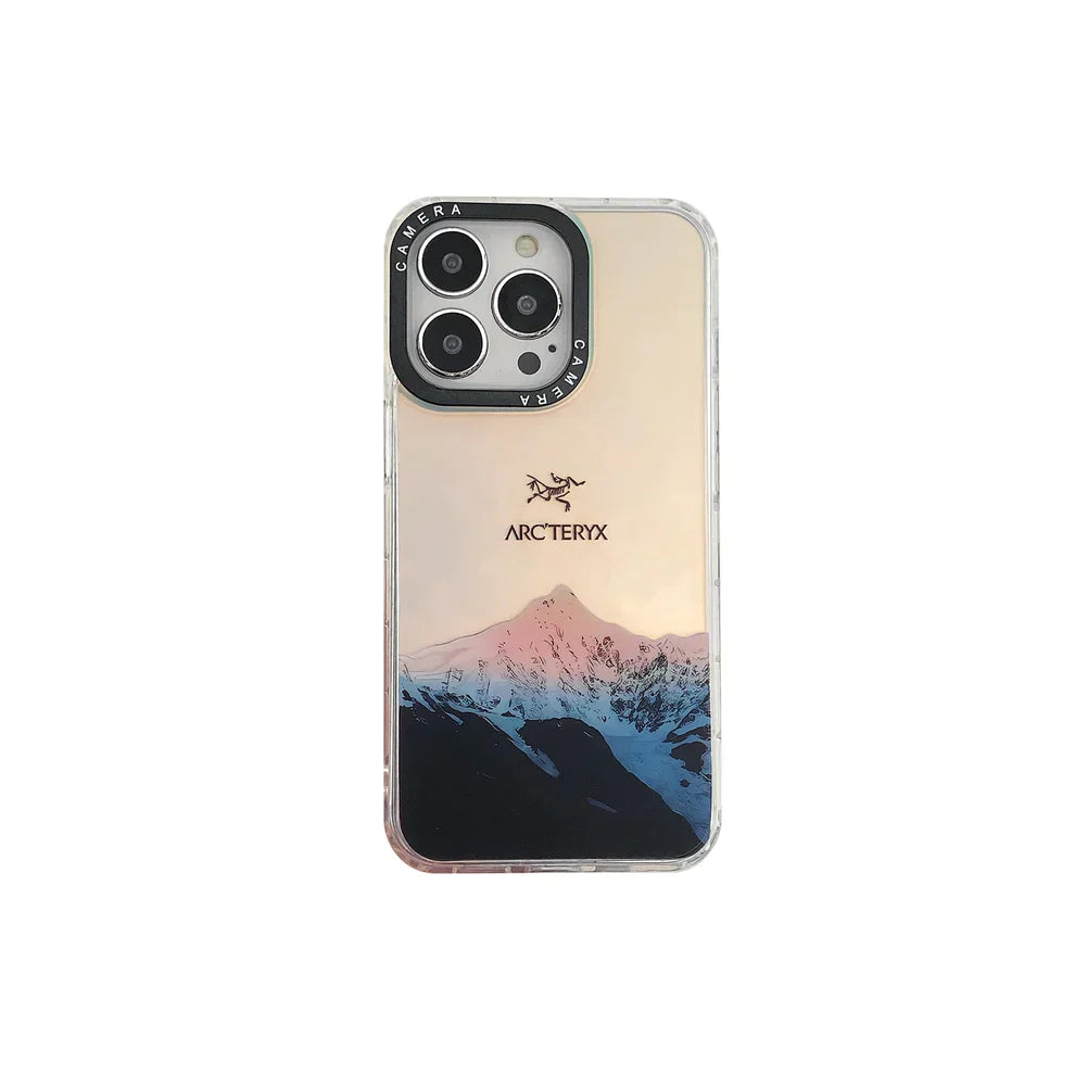 Laser Snow Mountain iPhone Case | Sports