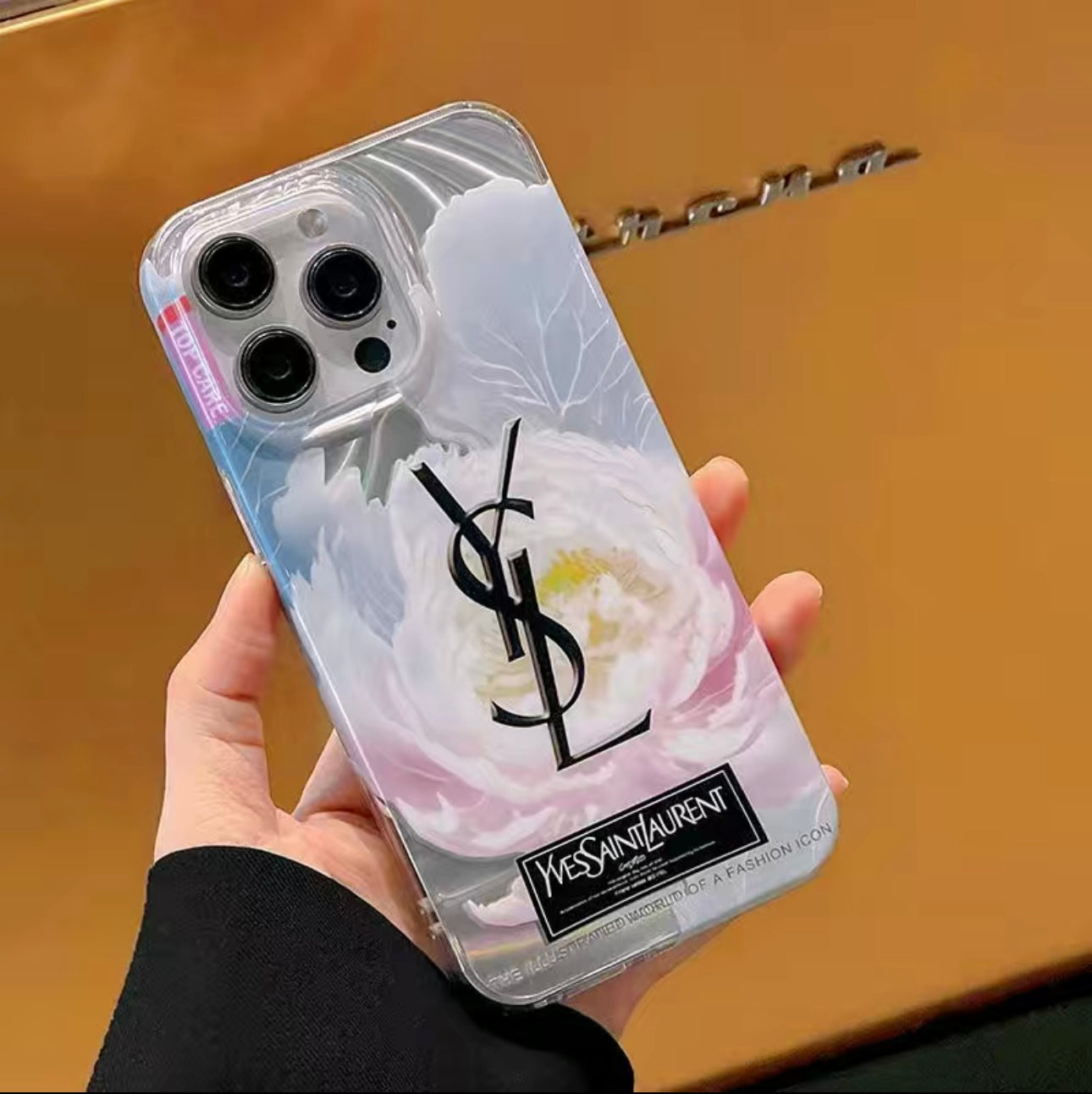 LV Shine X Mono iPhone Case (med boks)